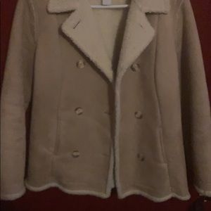 Suede coat from Gap
